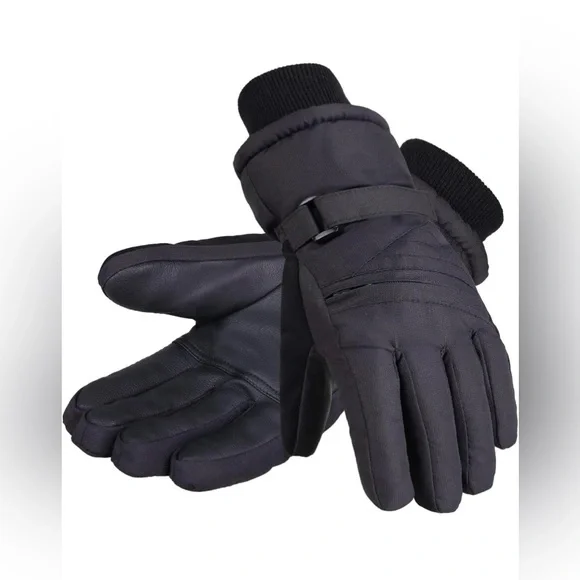 ANDORRA Kids Ski Gloves Waterproof Winter Children's Snow Gloves. SMALL - Picture 1 of 8
